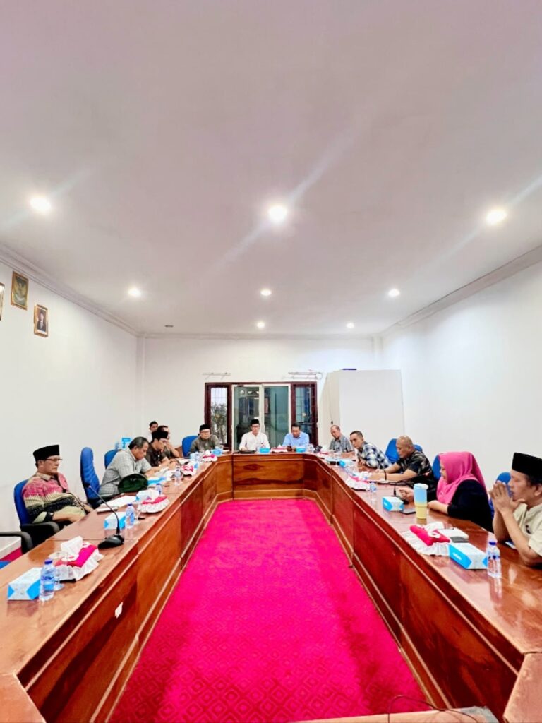 DPRD Kota Bengkulu melakukan pembahasan pengelolaan aset daerah
