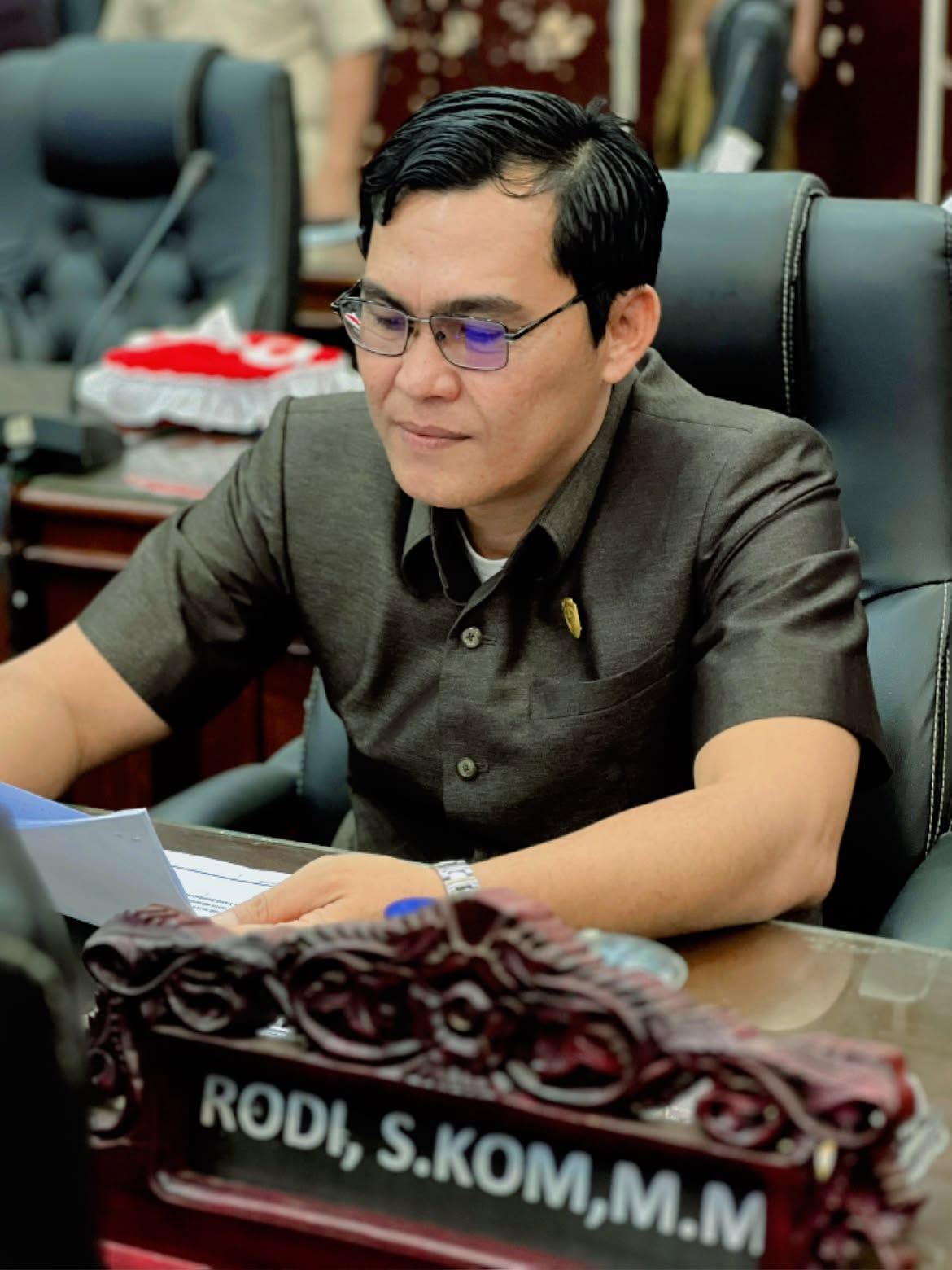 Rodi Hadiri Paripurna KUPA dan PPAS-P Perubahan APBD 2026