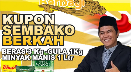 Bapak Rodi Peduli Sosial Berikan Sembako untuk Warga Miskin di Bengkulu